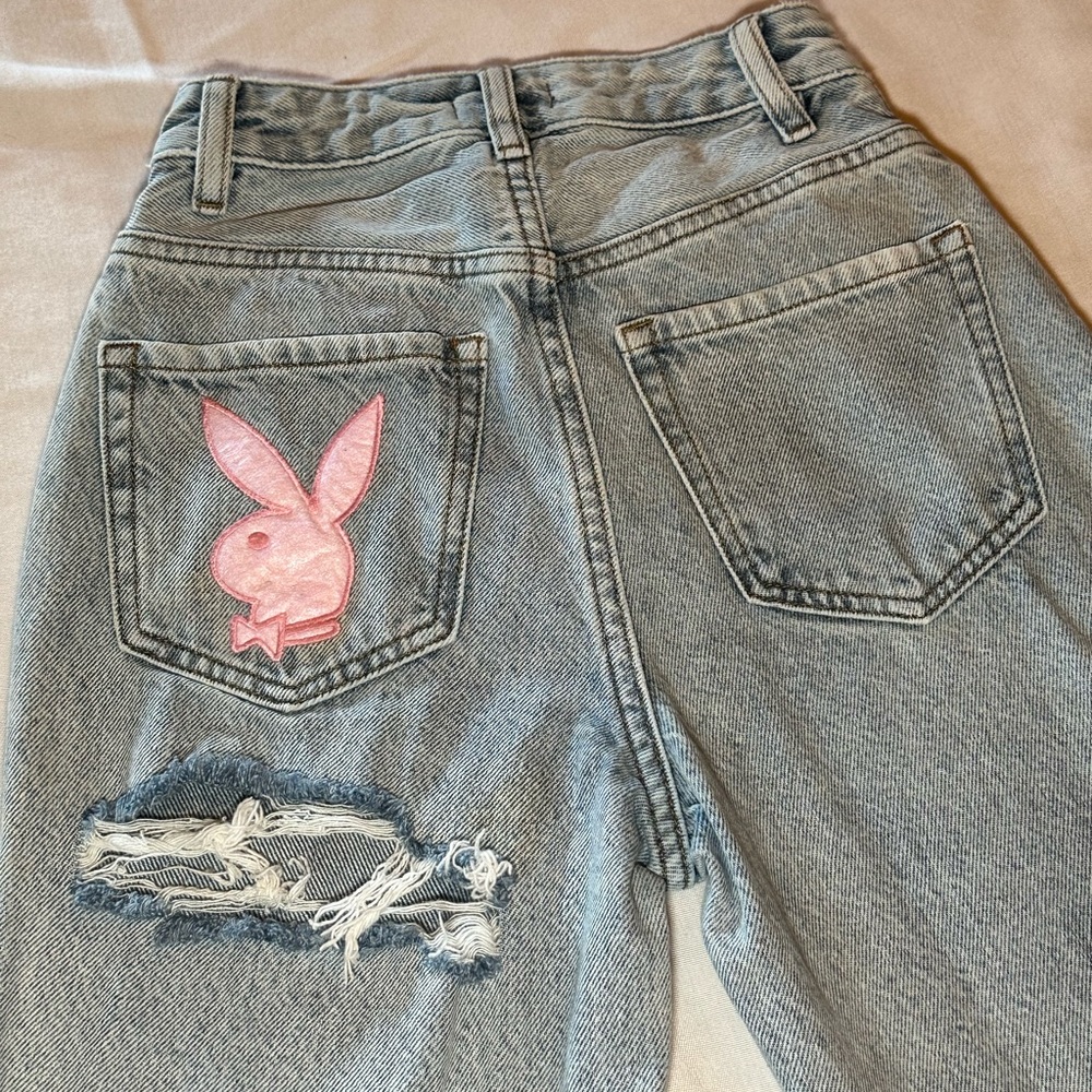 Playboy by PacSun Bunny '90s Boyfriend Jeans